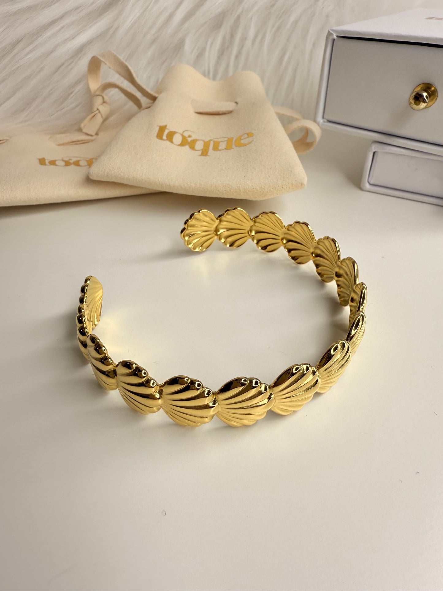 Coralito Cuff Bangle