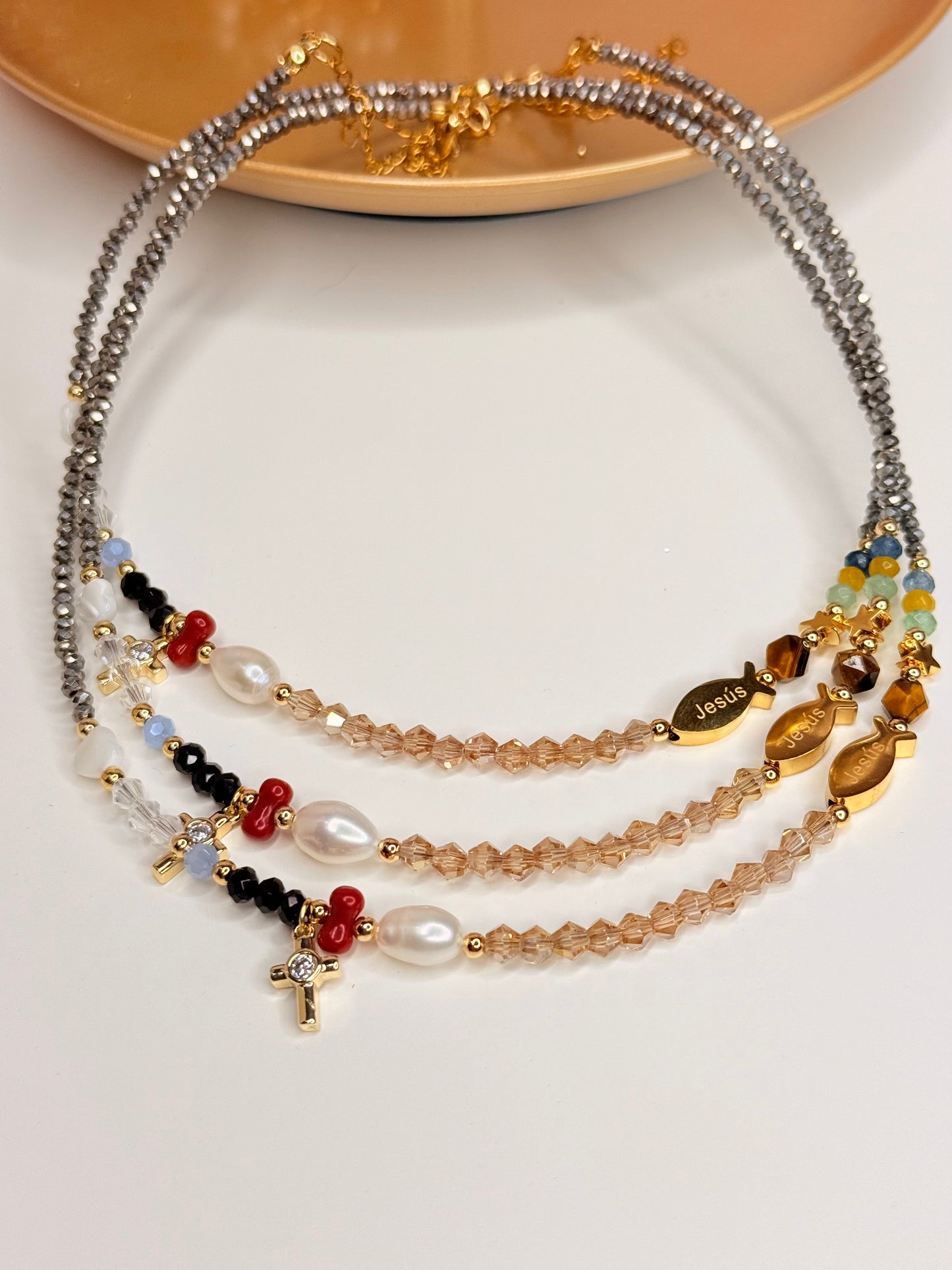 Historia de Jesús Necklace