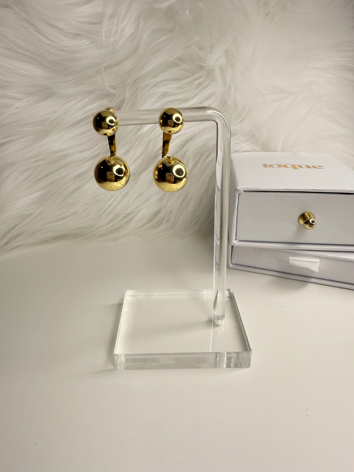 Ball Stud Earrings