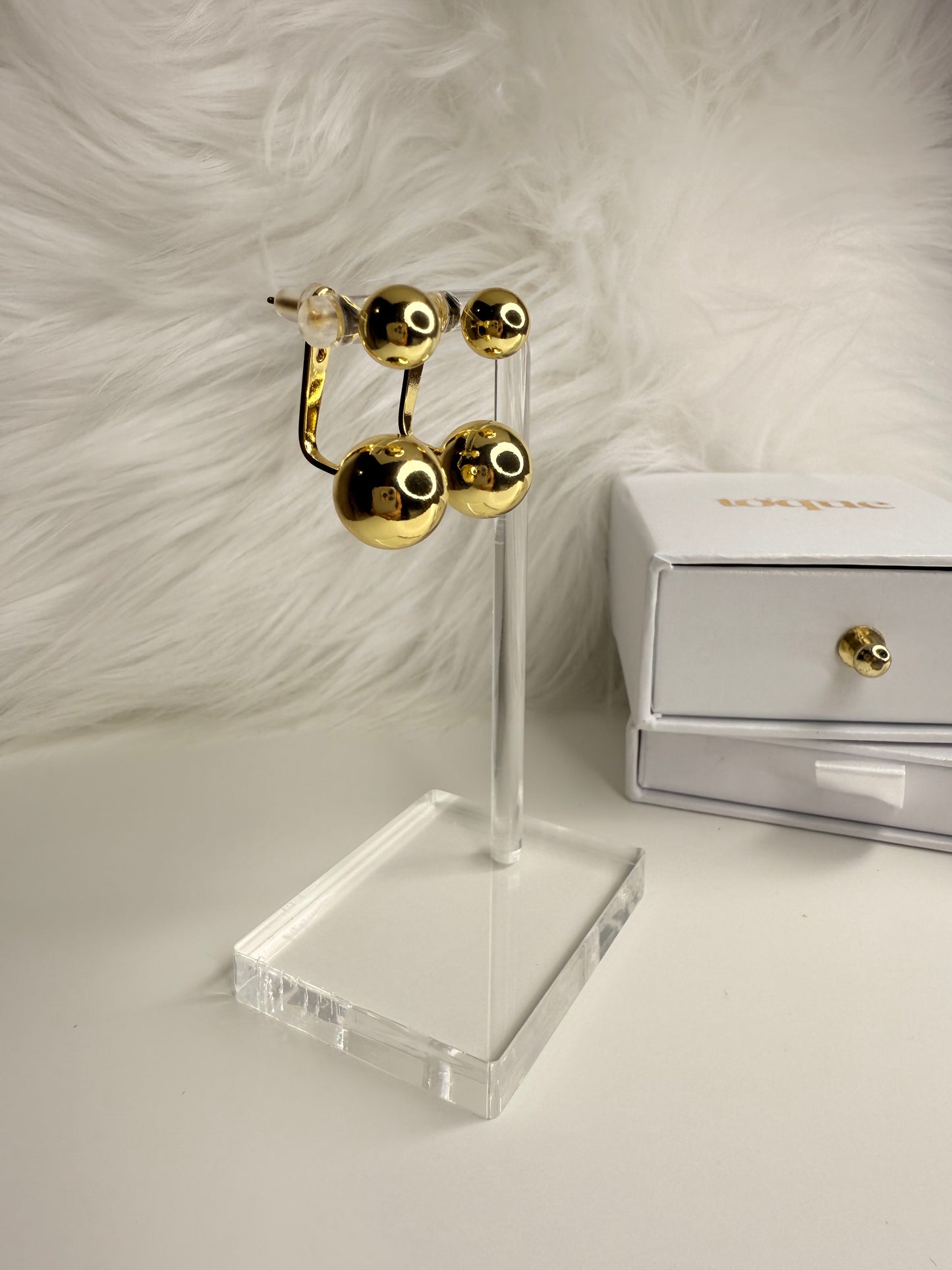 Ball Stud Earrings