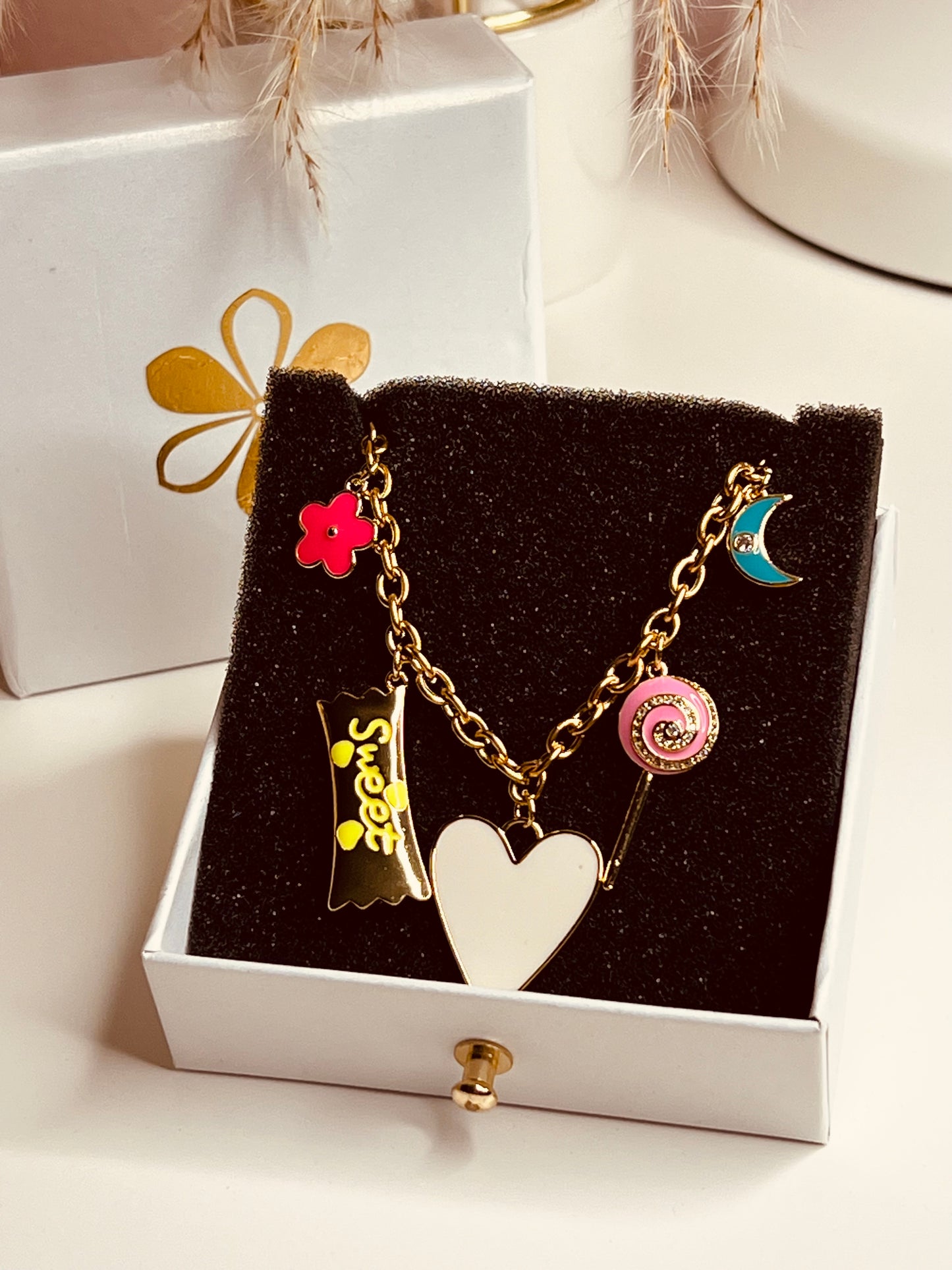 Colorful Charm Necklace