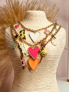 Colorful Charm Necklace