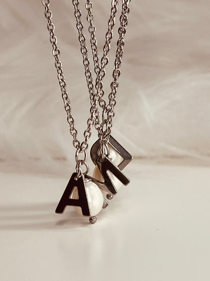 Initial Silver Necklace