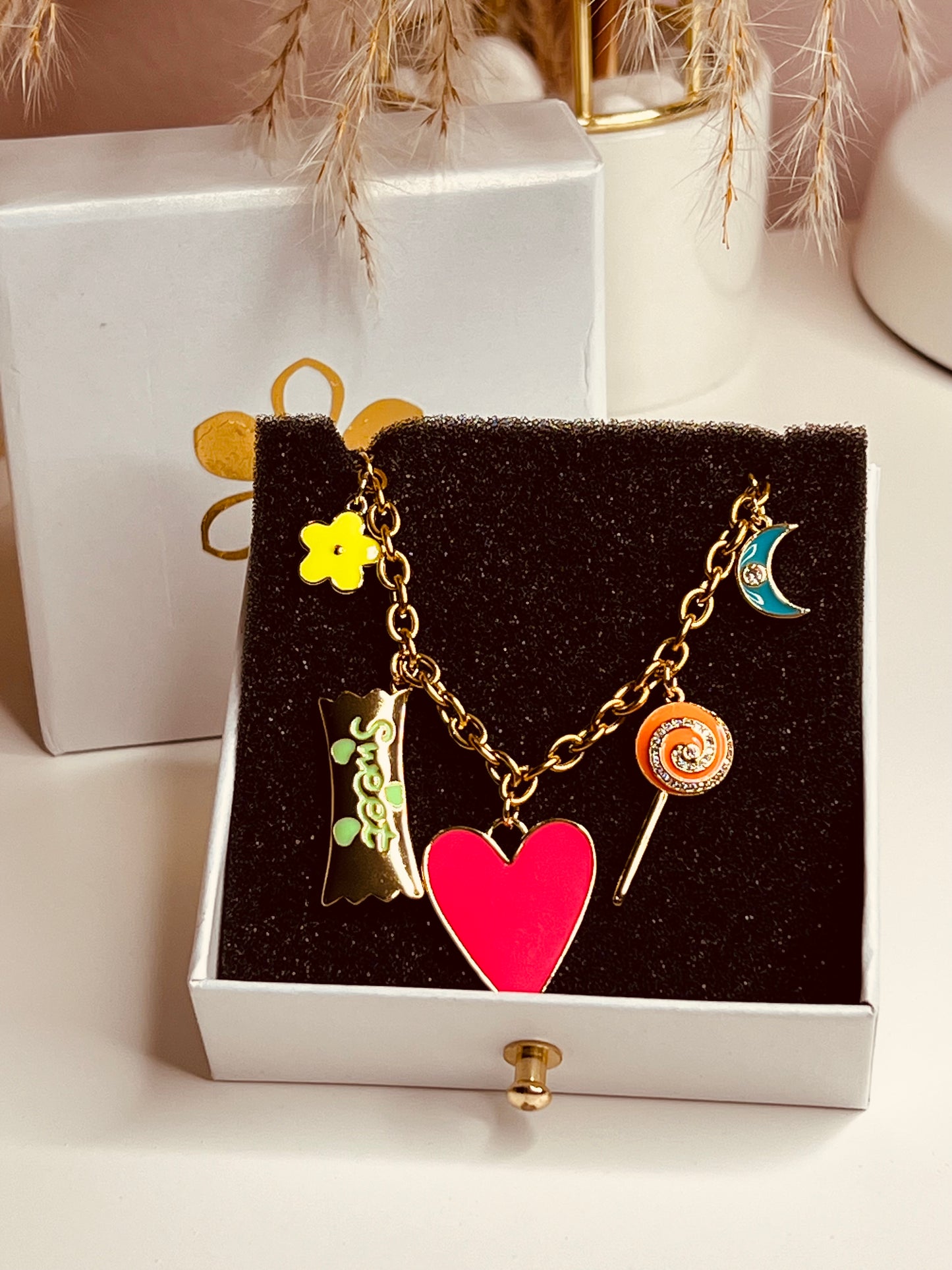 Colorful Charm Necklace