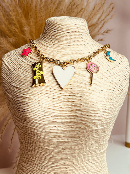 Colorful Charm Necklace