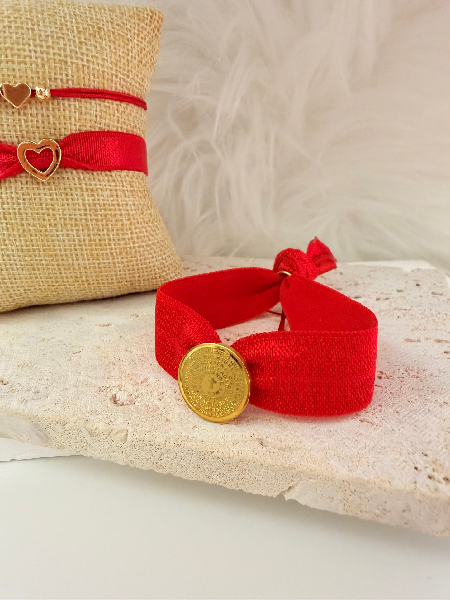 Padre Nuestro Elástic Bracelet