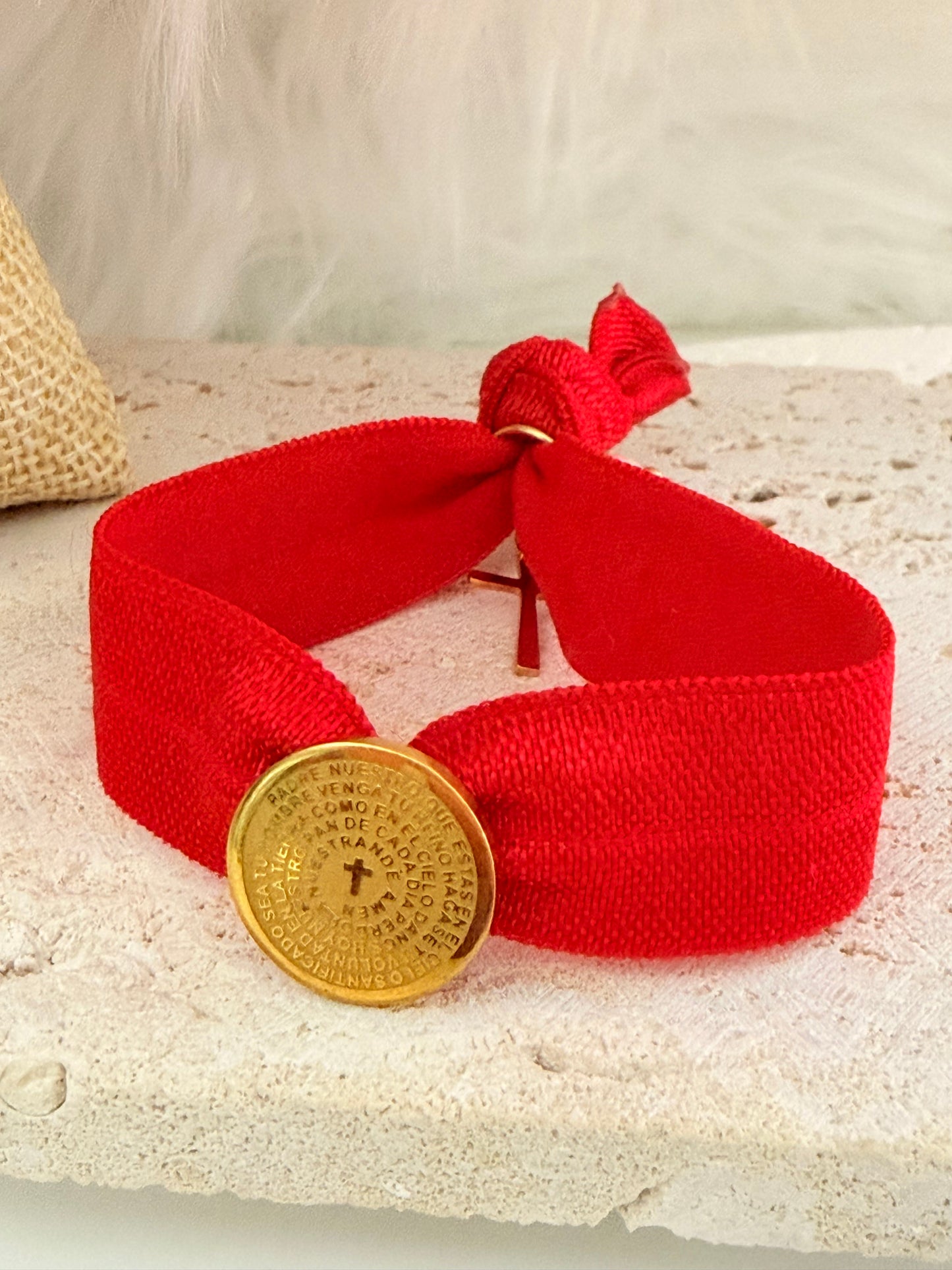 Padre Nuestro Elástic Bracelet