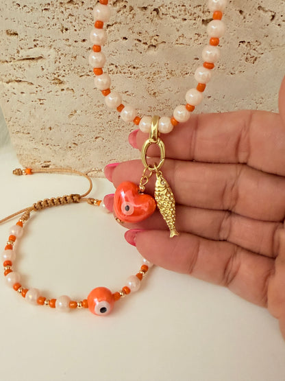 Love Eye Necklace