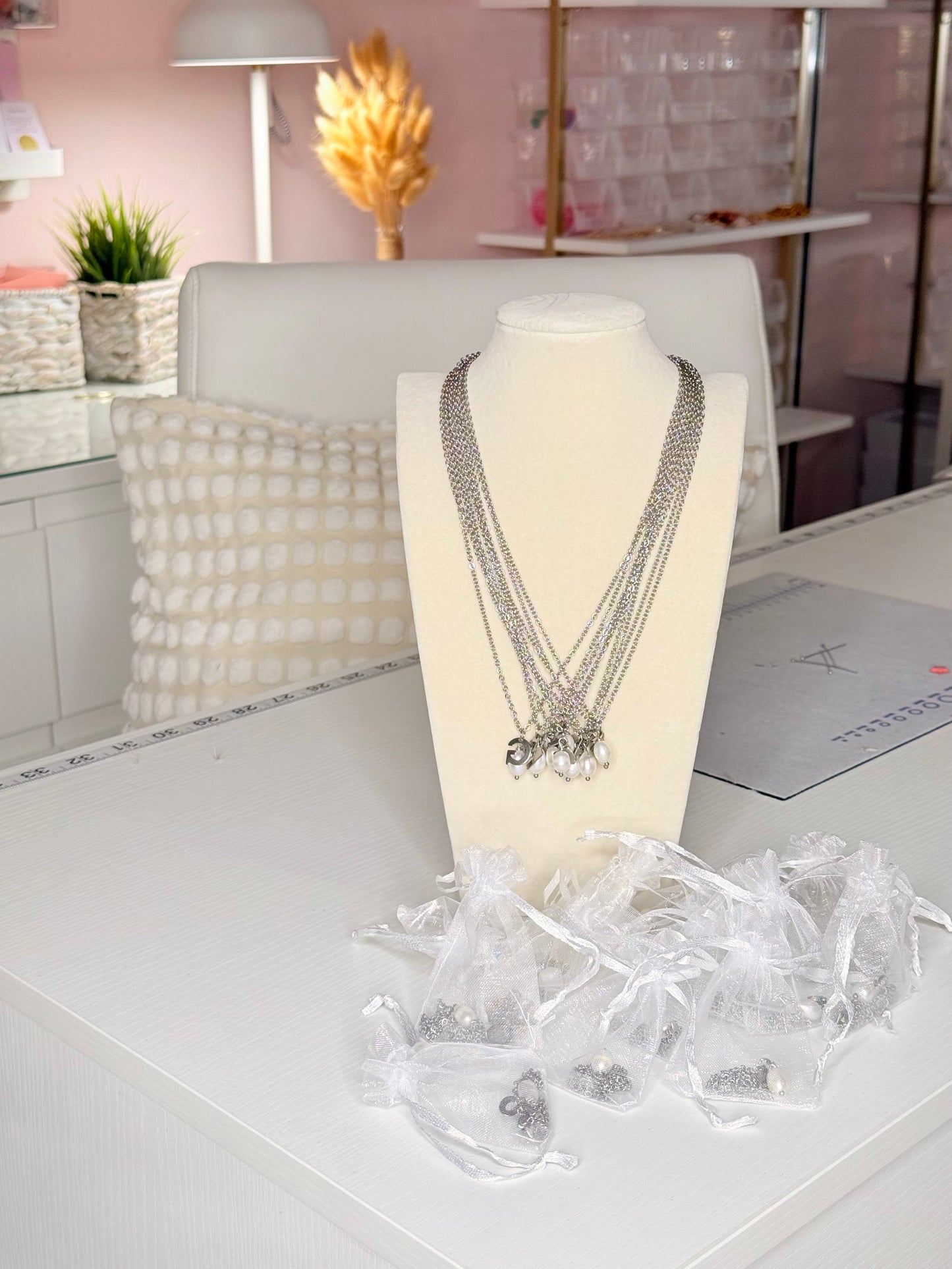 Initial Silver Necklace