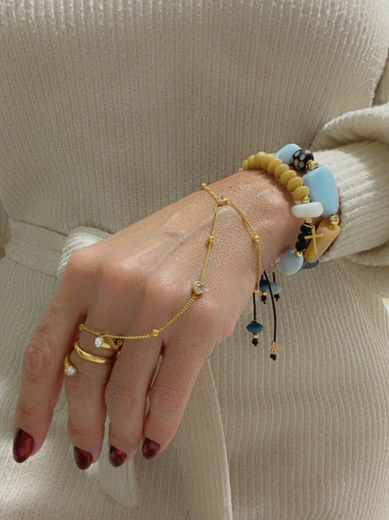 Heart Hand Chain