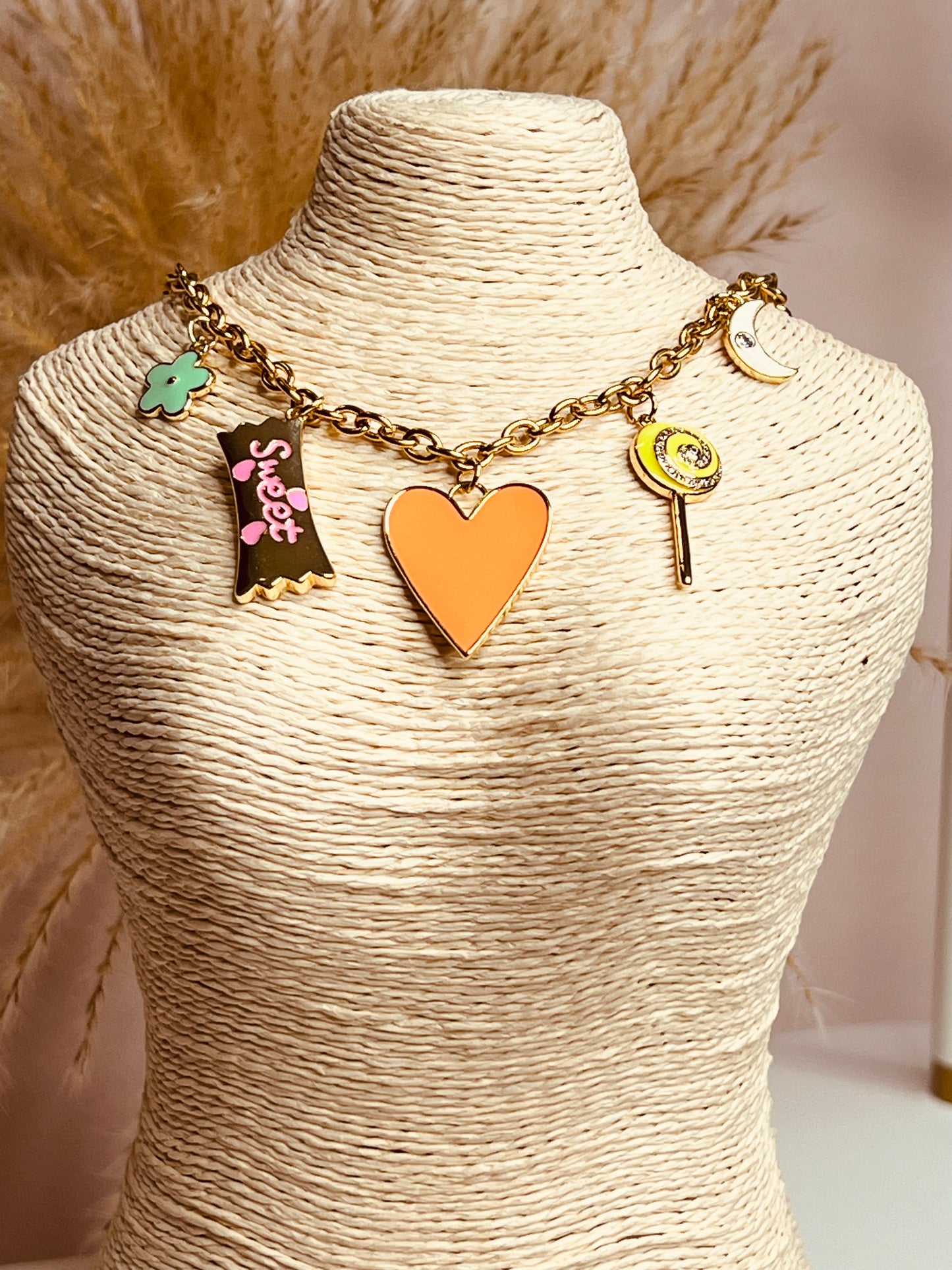 Colorful Charm Necklace