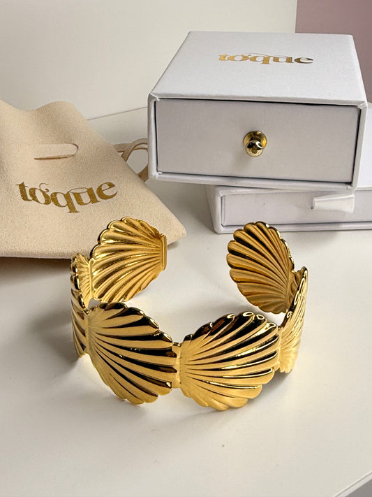 Coral Cuff Bangle