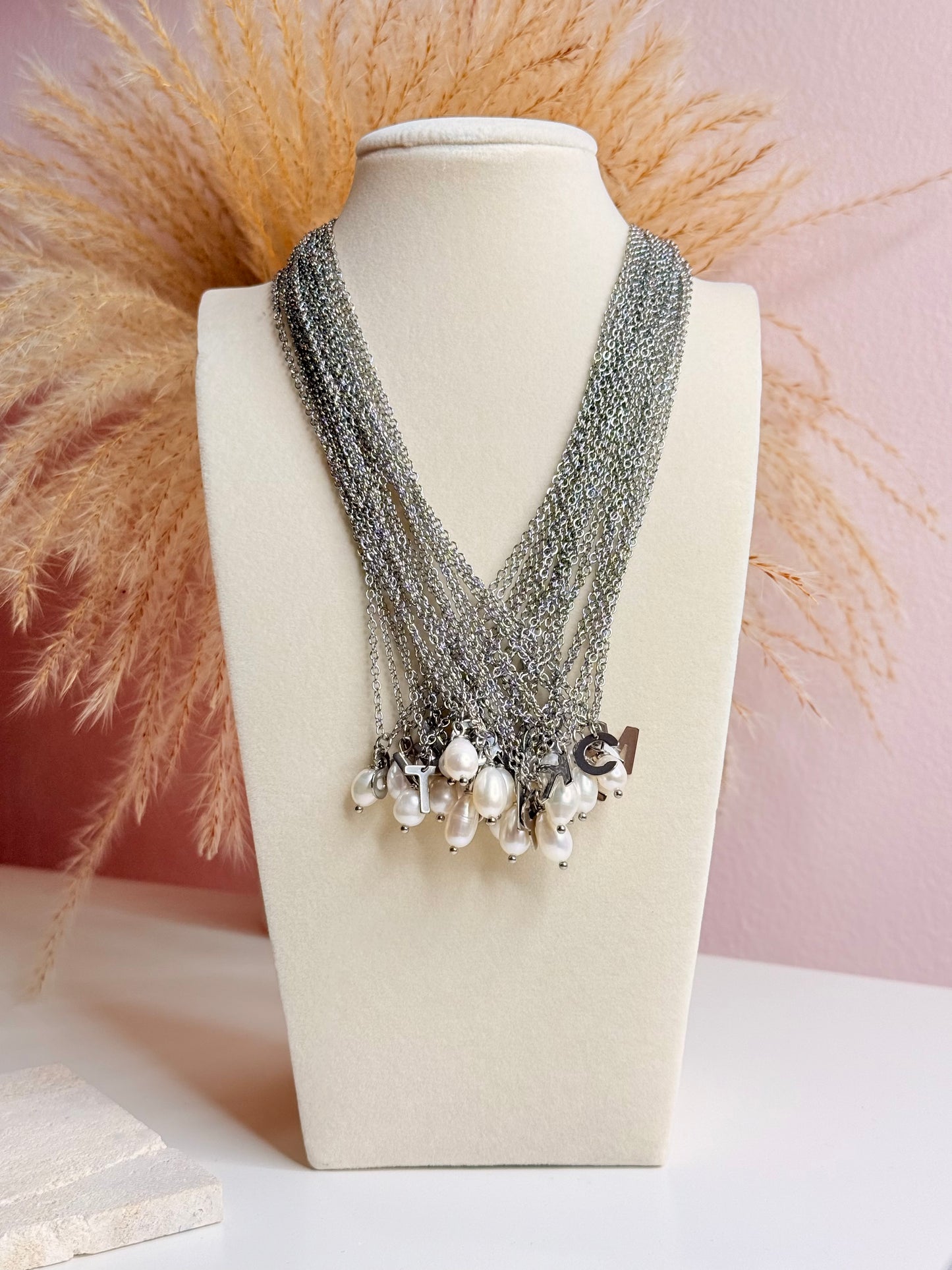 Initial Silver Necklace