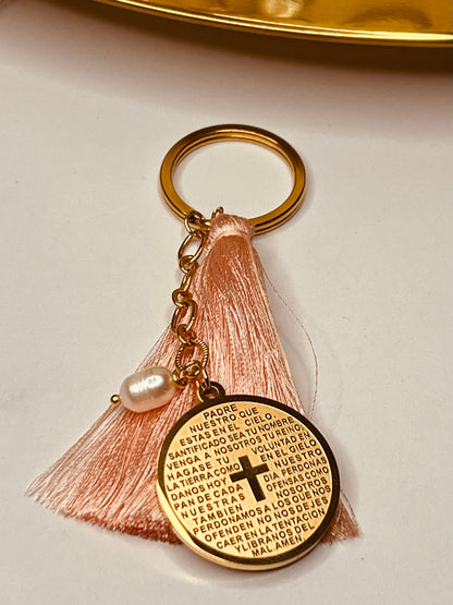 Padre Nuestro Keychain