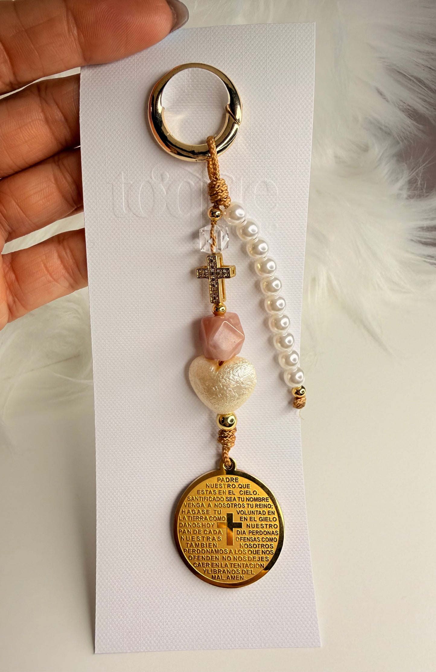 Padre Nuestro KeyChain