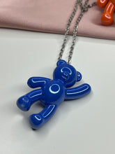 Load image into Gallery viewer, Hi Teddy Silver Necklace
