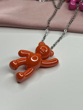 Load image into Gallery viewer, Hi Teddy Silver Necklace
