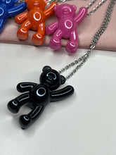 Load image into Gallery viewer, Hi Teddy Silver Necklace
